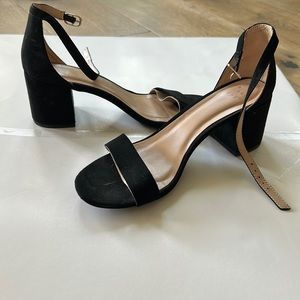 Black high heels